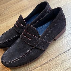 Suede Cole Haan men’s loafers